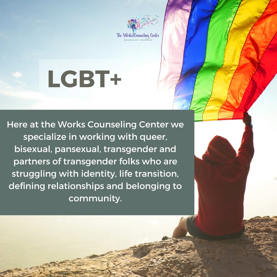 Therapist offering respectful, affirming support to an LGBTQIA+ client in Nashville